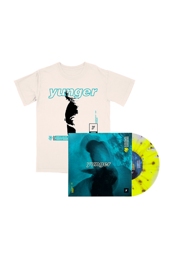 Yunger - Alive Tee + 7” Bundle