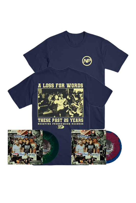 A Loss for Words - These Past 25 Years Tee + Both 7” Bundle
