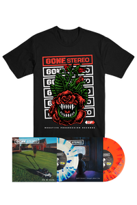 Gone Stereo Tee & LP Bundle