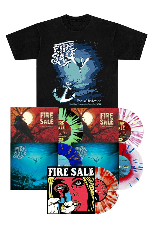Fire Sale - The Albatross Tee + Five 7” Bundle