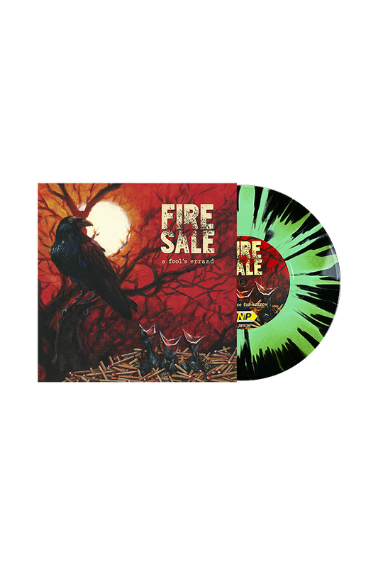 Fire Sale - A Fool's Errand 7"- (Swamp Mint/ Green w/Black Splatter)